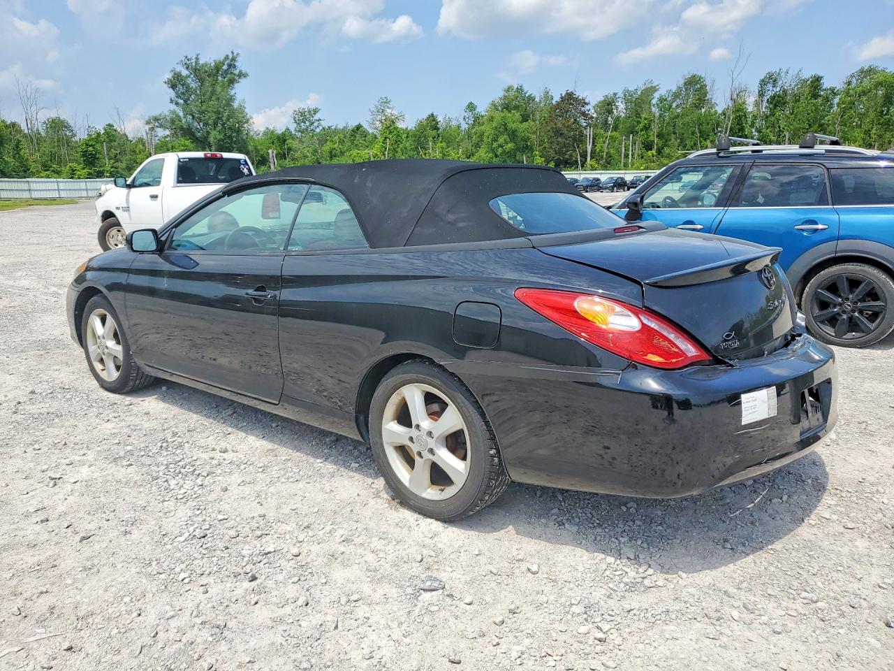 2004 Toyota Camry Solara Sle V6 Black vin: 4T1FA38P34U028038