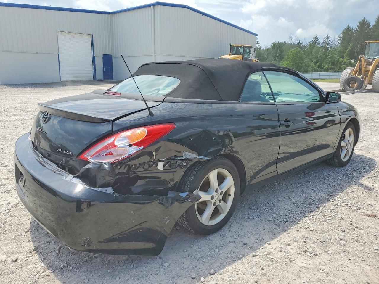 2004 Toyota Camry Solara Sle V6 Black vin: 4T1FA38P34U028038