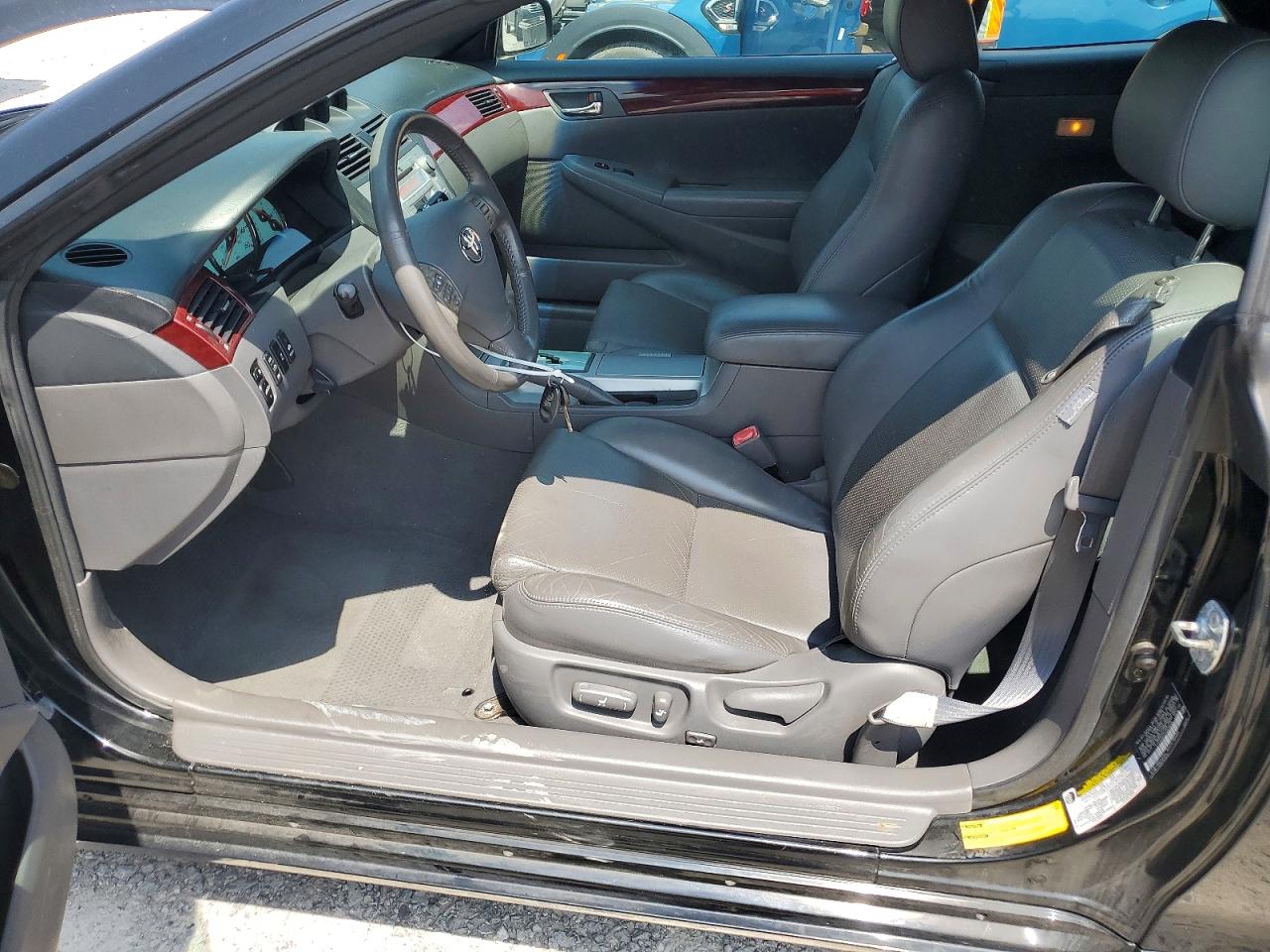 2004 Toyota Camry Solara Sle V6 Black vin: 4T1FA38P34U028038