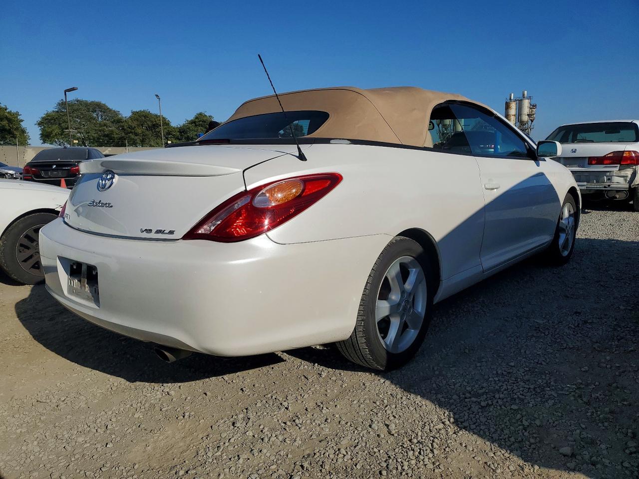 2004 Toyota Camry Solara Sle V6 Белый vin: 4T1FA38P34U032641