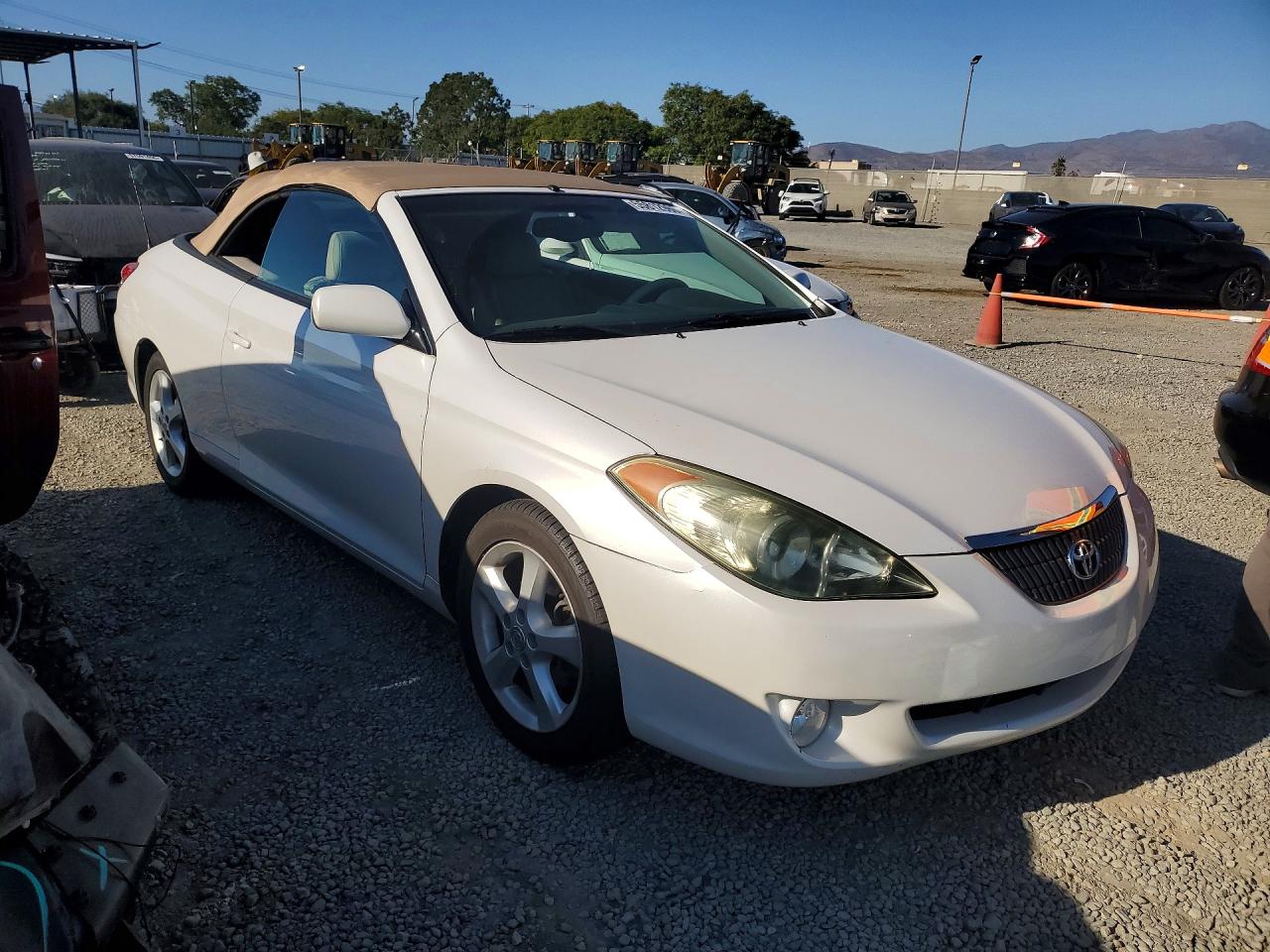 2004 Toyota Camry Solara Sle V6 Белый vin: 4T1FA38P34U032641