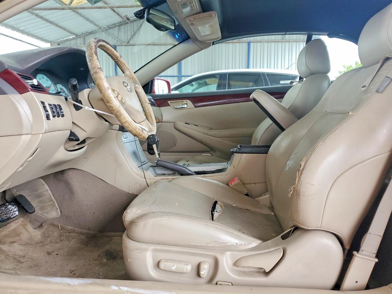 2005 Toyota Camry Solara Sle V6 Red vin: 4T1FA38P35U047156
