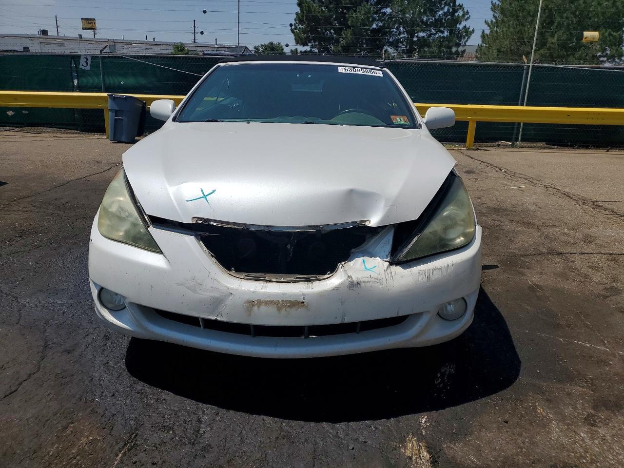 2005 Toyota Camry Solara Se V6 White vin: 4T1FA38P35U060540