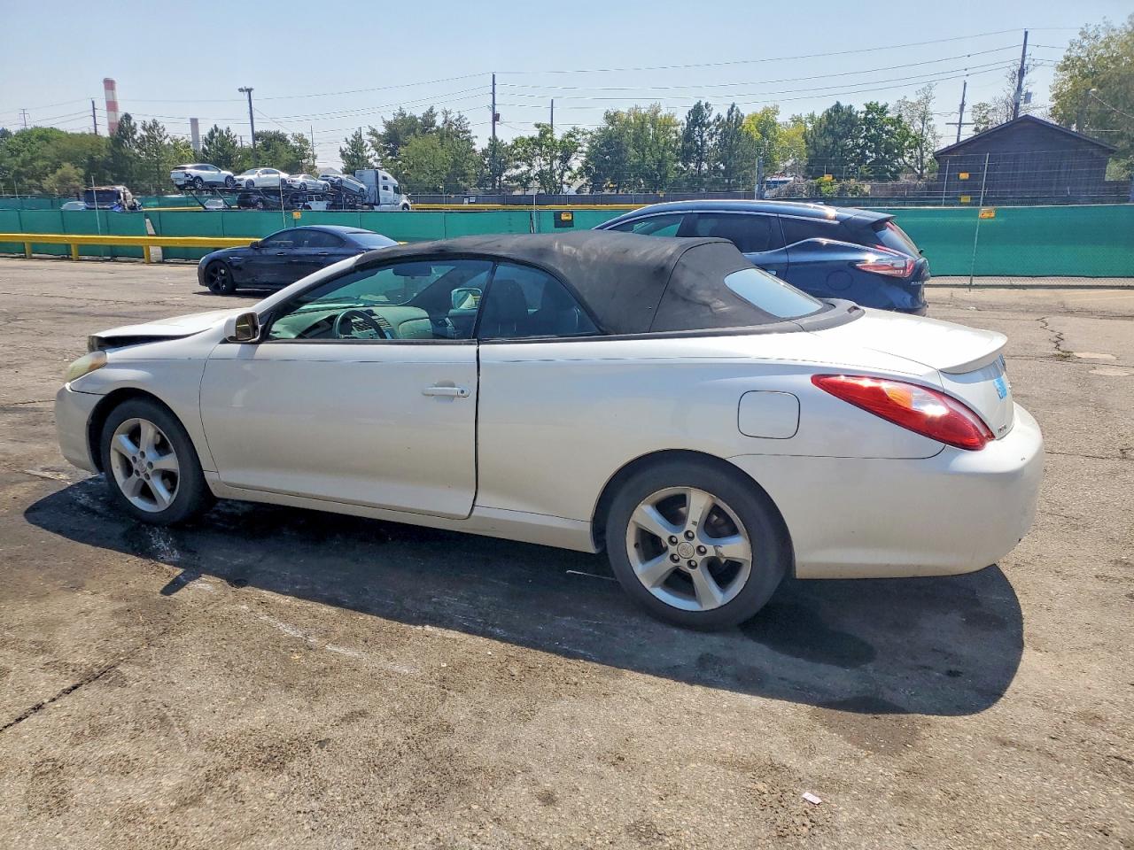2005 Toyota Camry Solara Se V6 White vin: 4T1FA38P35U060540