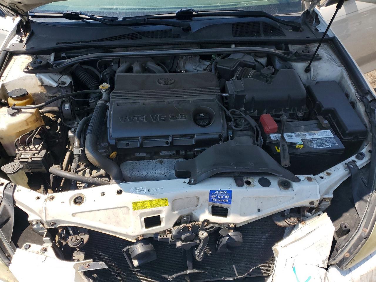 2005 Toyota Camry Solara Se V6 White vin: 4T1FA38P35U060540