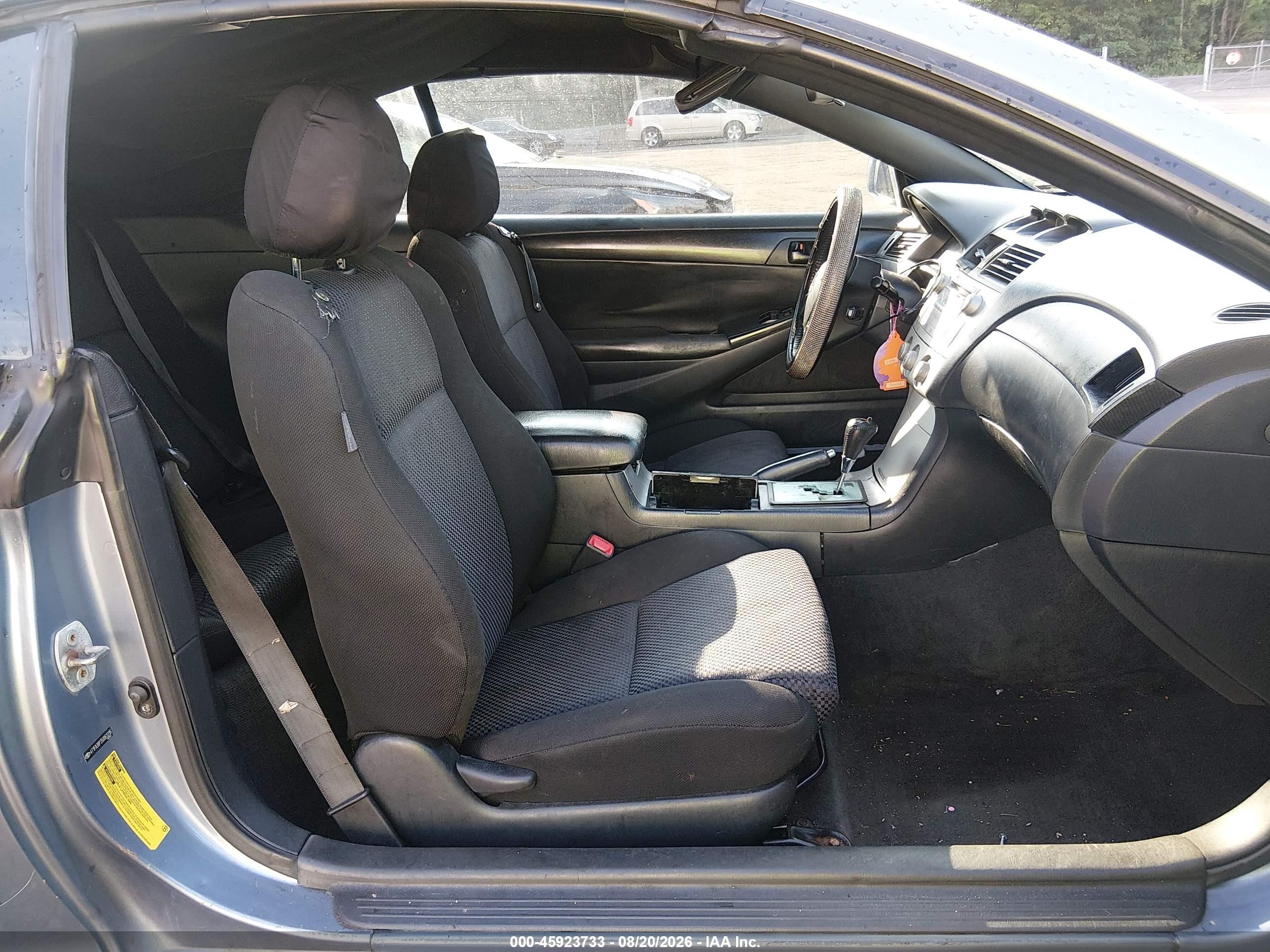 2005 Toyota Camry Solara Se Light Blue vin: 4T1FA38P35U061316