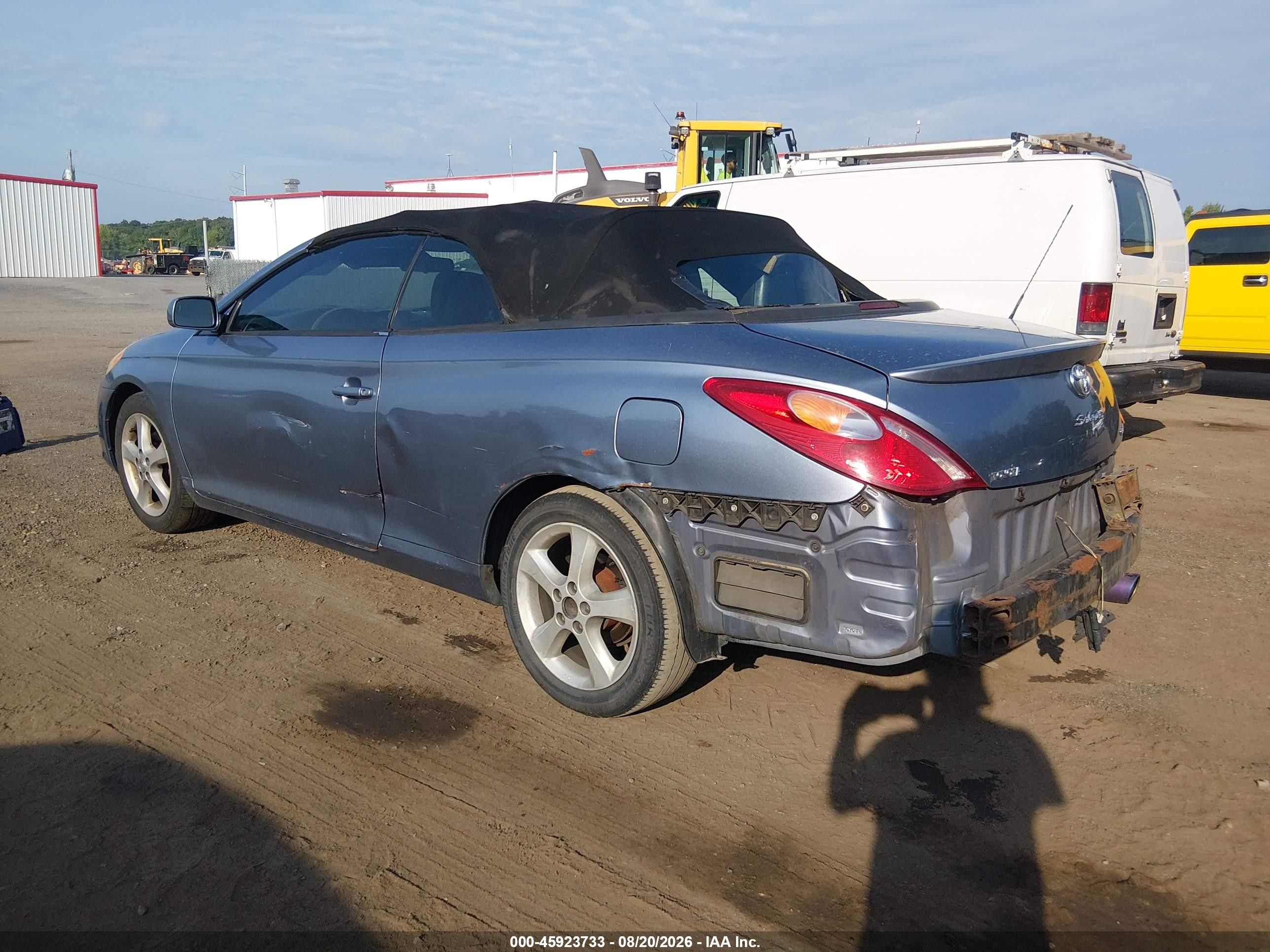 2005 Toyota Camry Solara Se Light Blue vin: 4T1FA38P35U061316