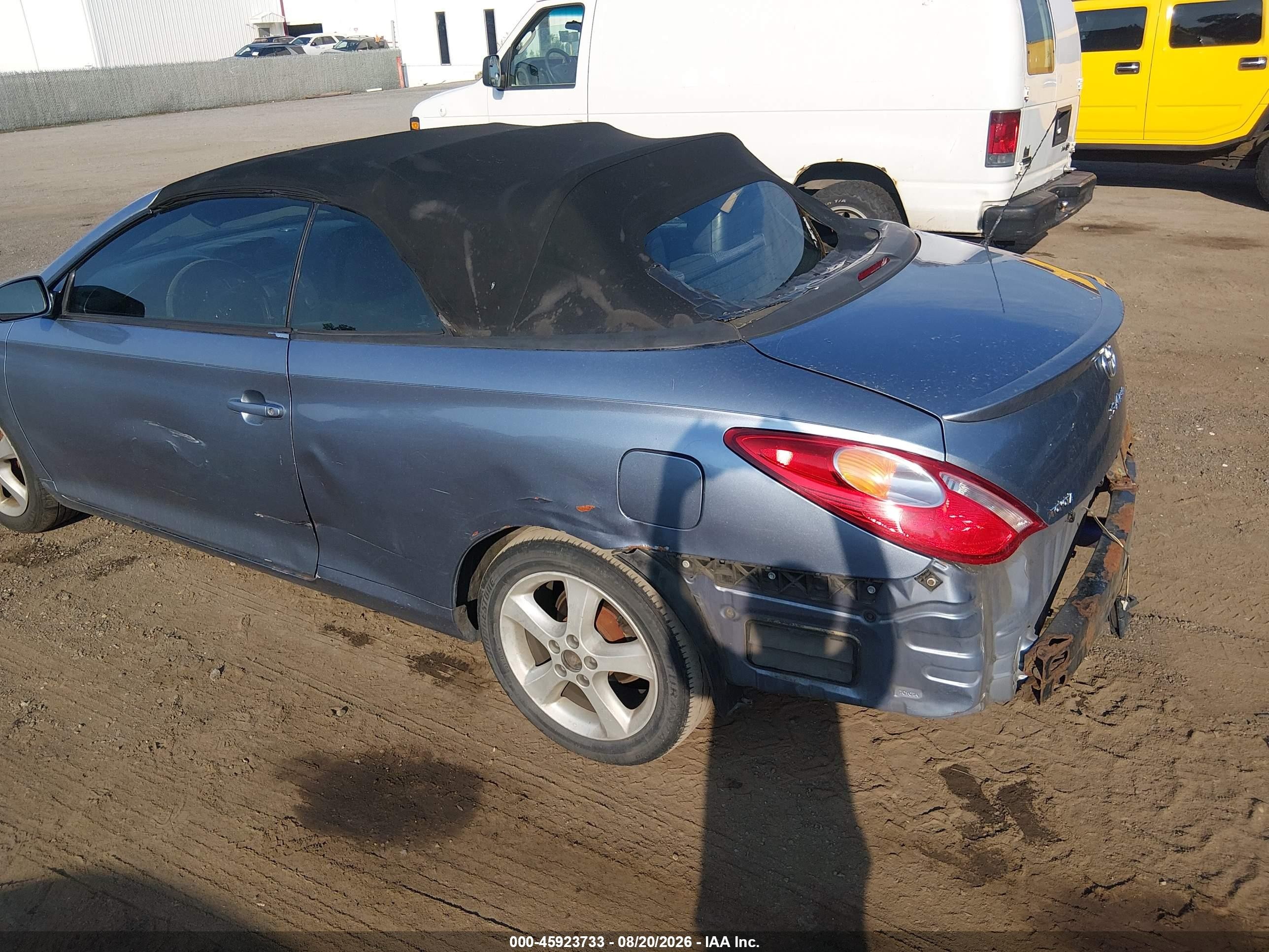 2005 Toyota Camry Solara Se Light Blue vin: 4T1FA38P35U061316