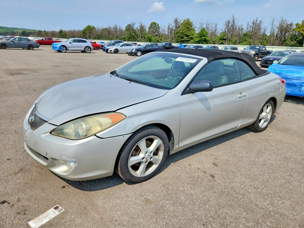 2006 Toyota Camry Solara Sle V6 Gray vin: 4T1FA38P36U085911