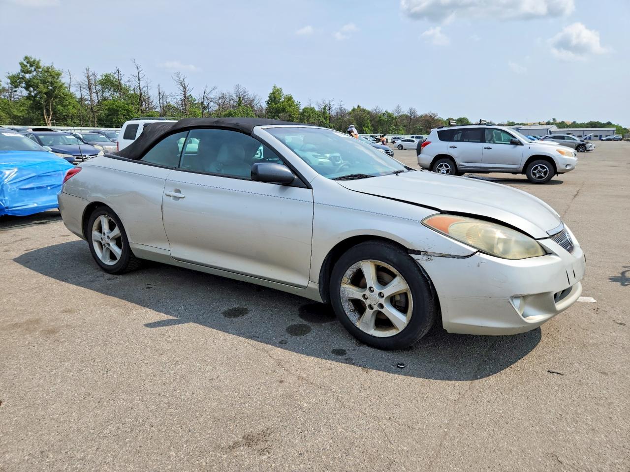 2006 Toyota Camry Solara Sle V6 Gray vin: 4T1FA38P36U085911