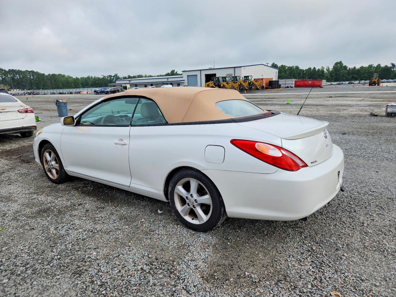 2006 Toyota Camry Solara Sle V6 White vin: 4T1FA38P36U104022