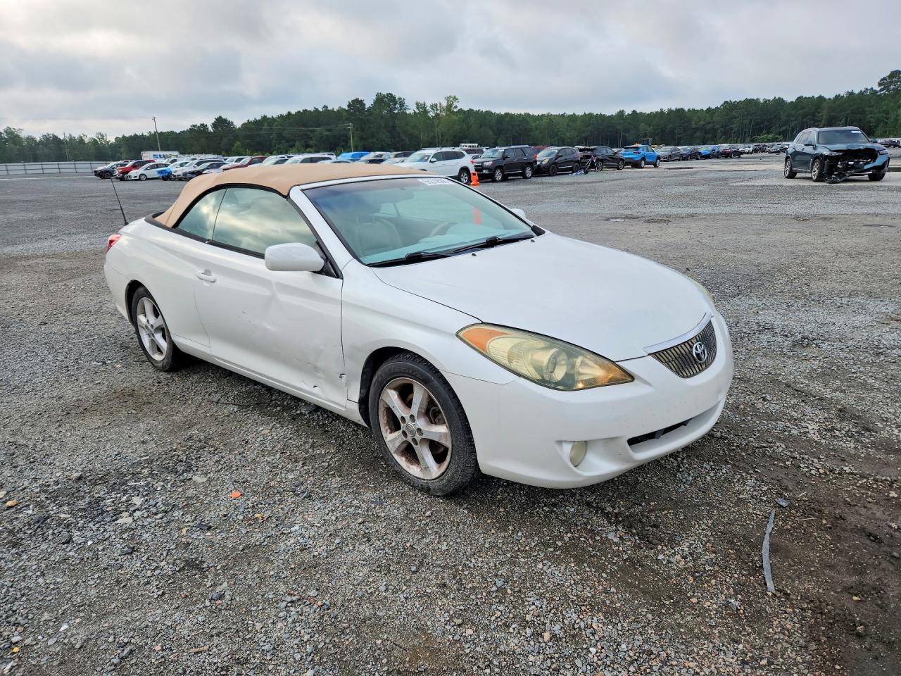 2006 Toyota Camry Solara Sle V6 White vin: 4T1FA38P36U104022