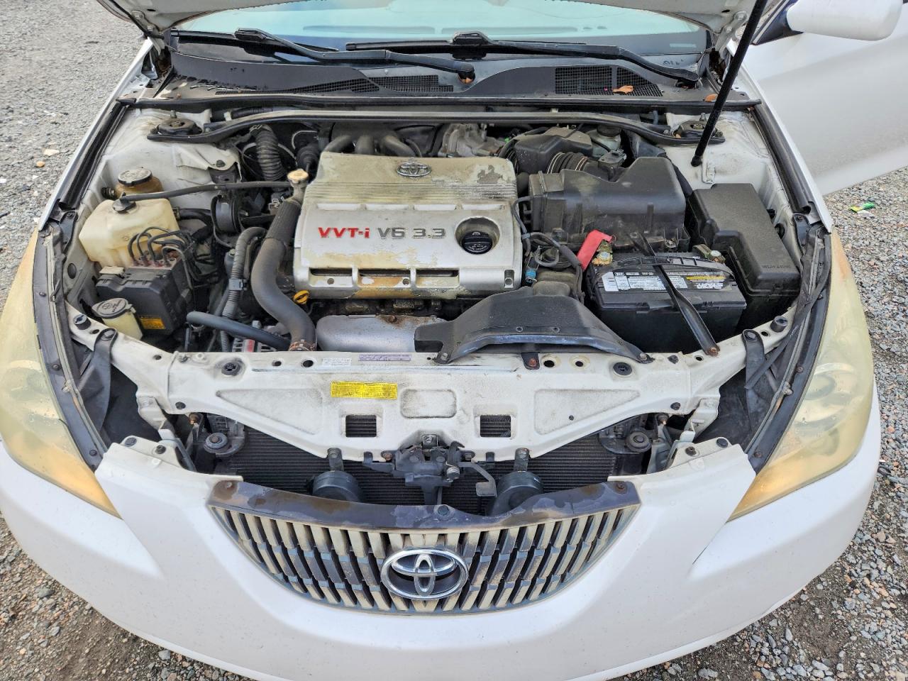 2006 Toyota Camry Solara Sle V6 White vin: 4T1FA38P36U104022