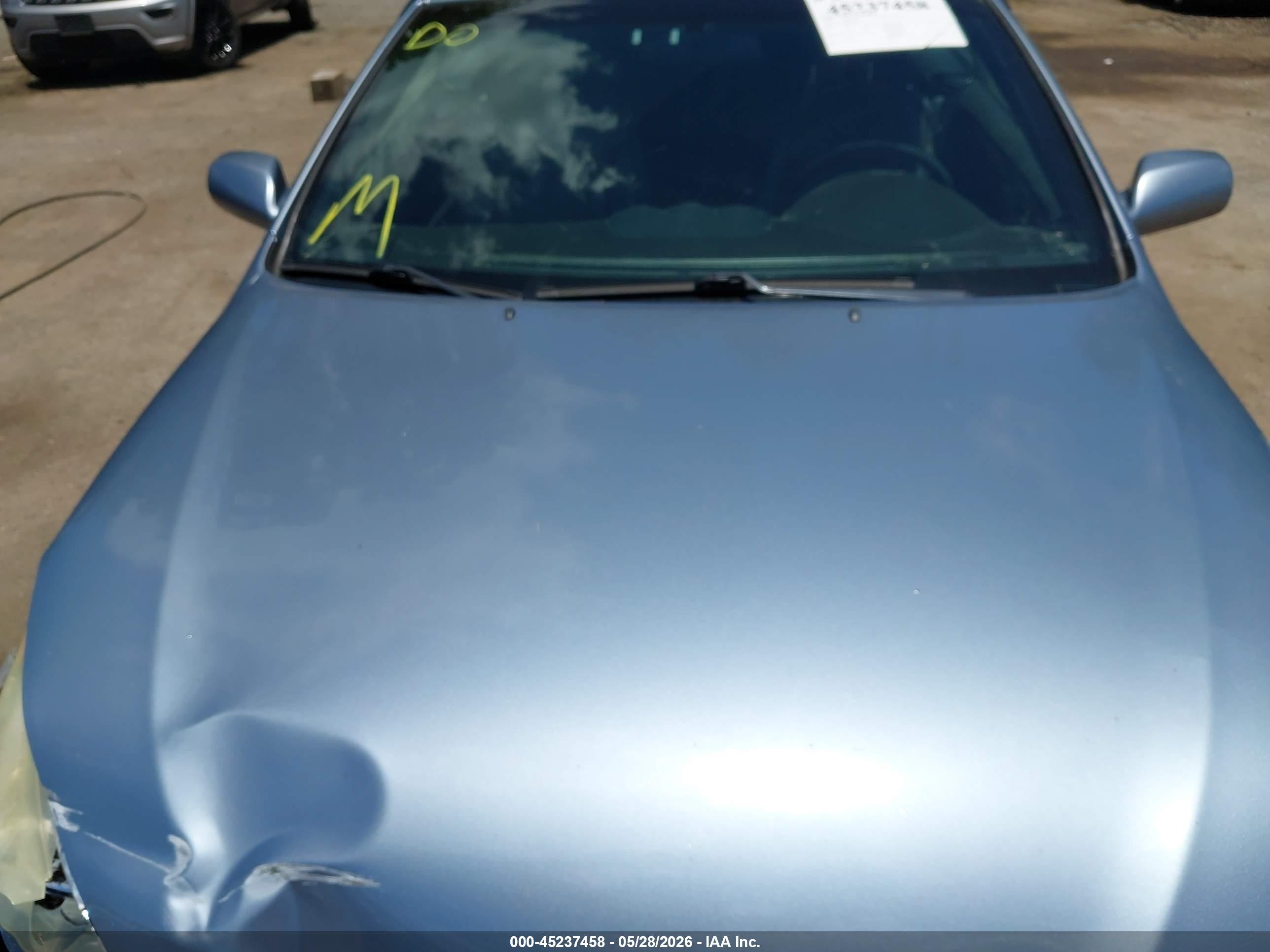 2006 Toyota Camry Solara Se Blue vin: 4T1FA38P36U105445