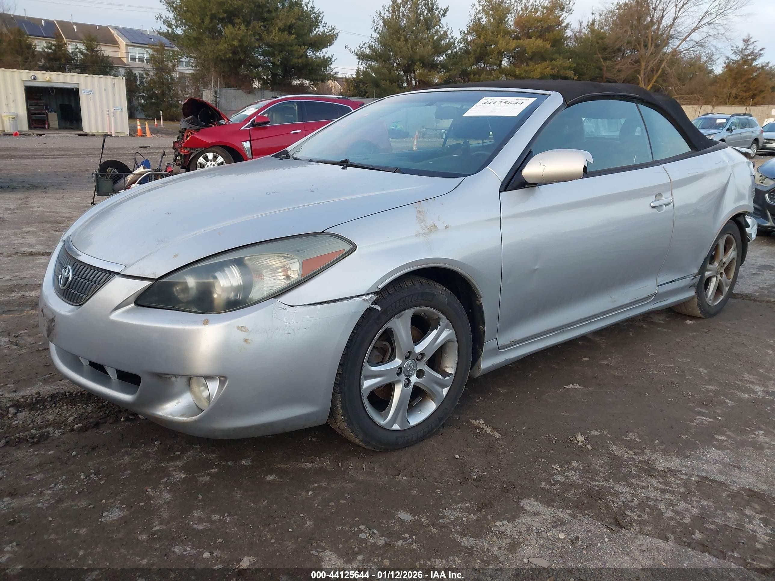 2008 Toyota Camry Solara Sport Silver vin: 4T1FA38P38U154132