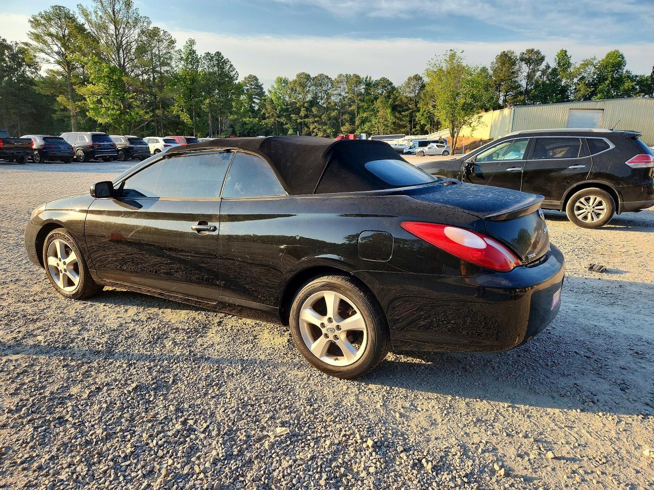 2008 Toyota Camry Solara Sle V6 Black vin: 4T1FA38P38U156673