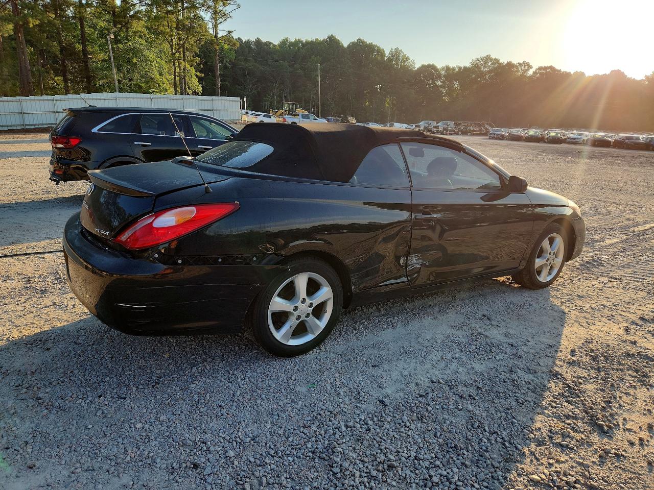 2008 Toyota Camry Solara Sle V6 Black vin: 4T1FA38P38U156673