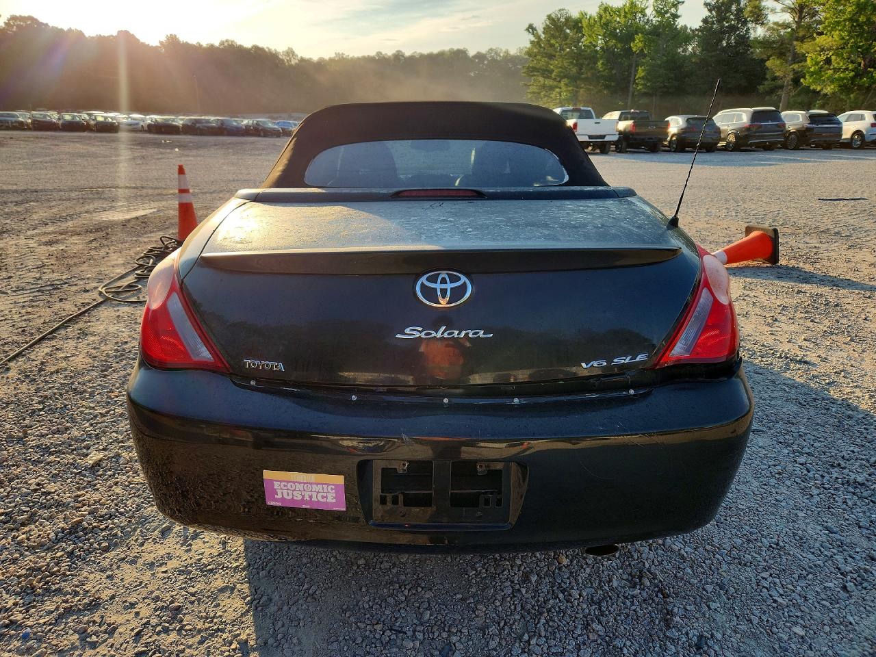 2008 Toyota Camry Solara Sle V6 Black vin: 4T1FA38P38U156673