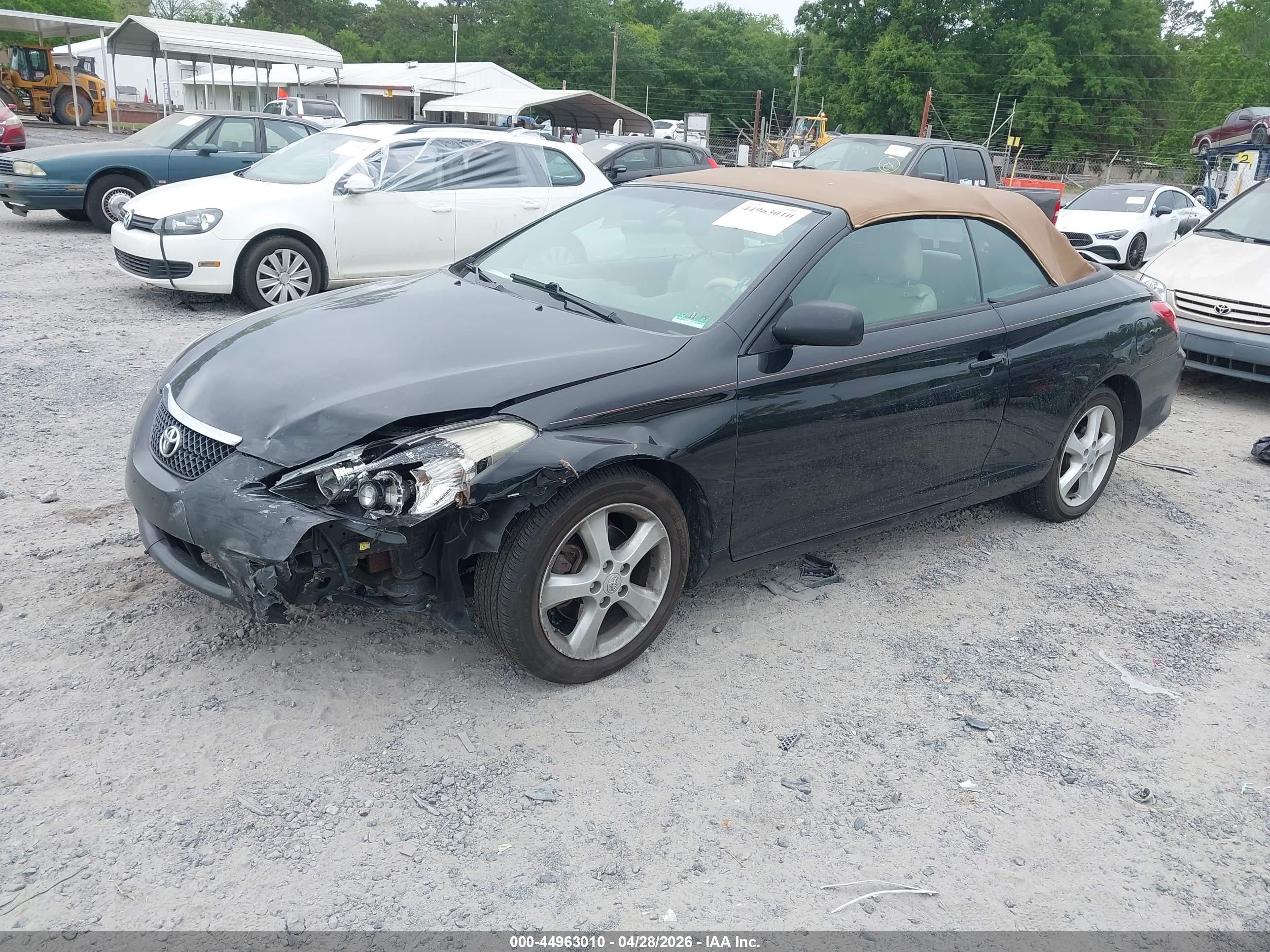 2008 Toyota Camry Solara Sle Черный vin: 4T1FA38P38U158701