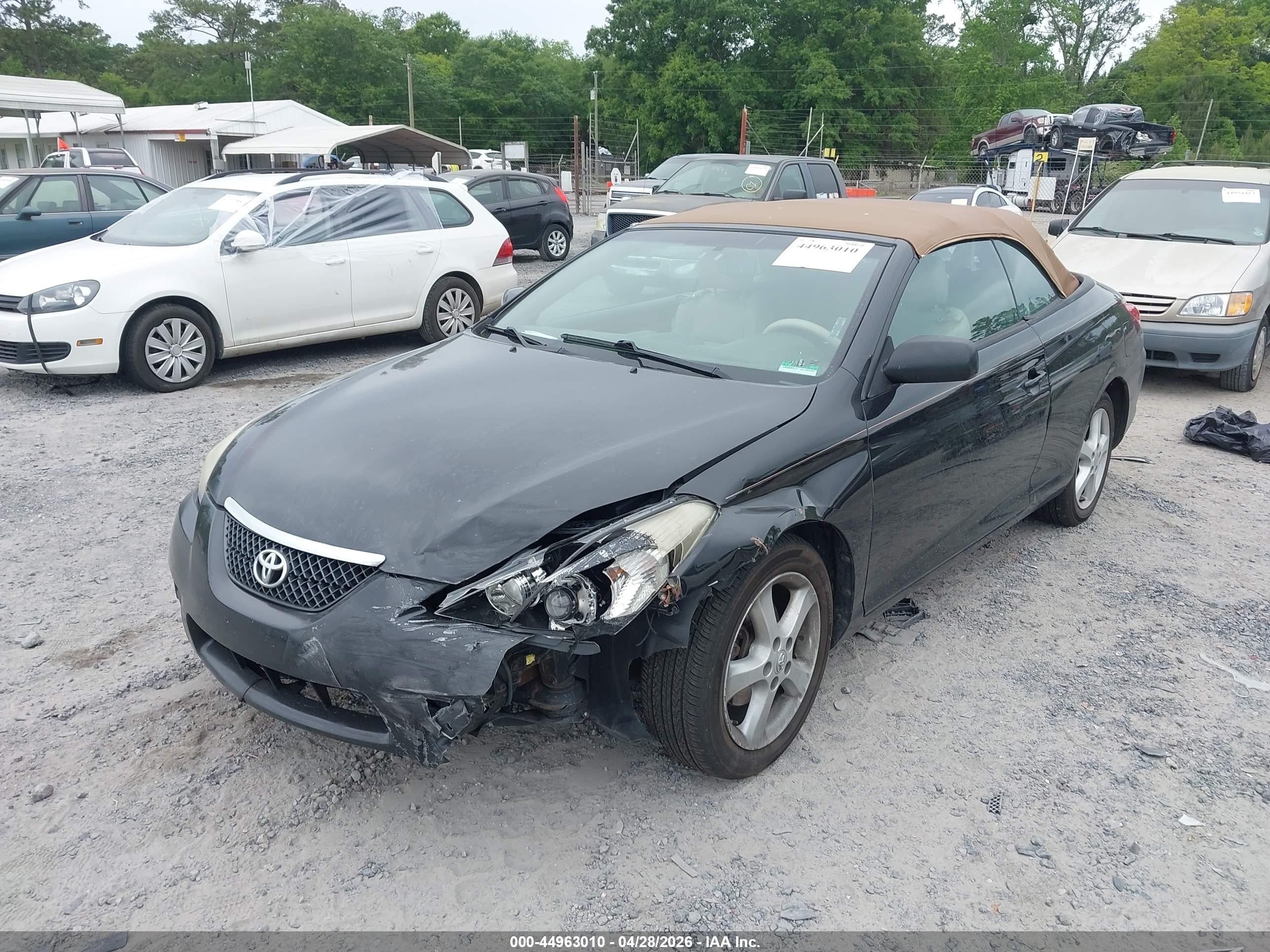 2008 Toyota Camry Solara Sle Черный vin: 4T1FA38P38U158701