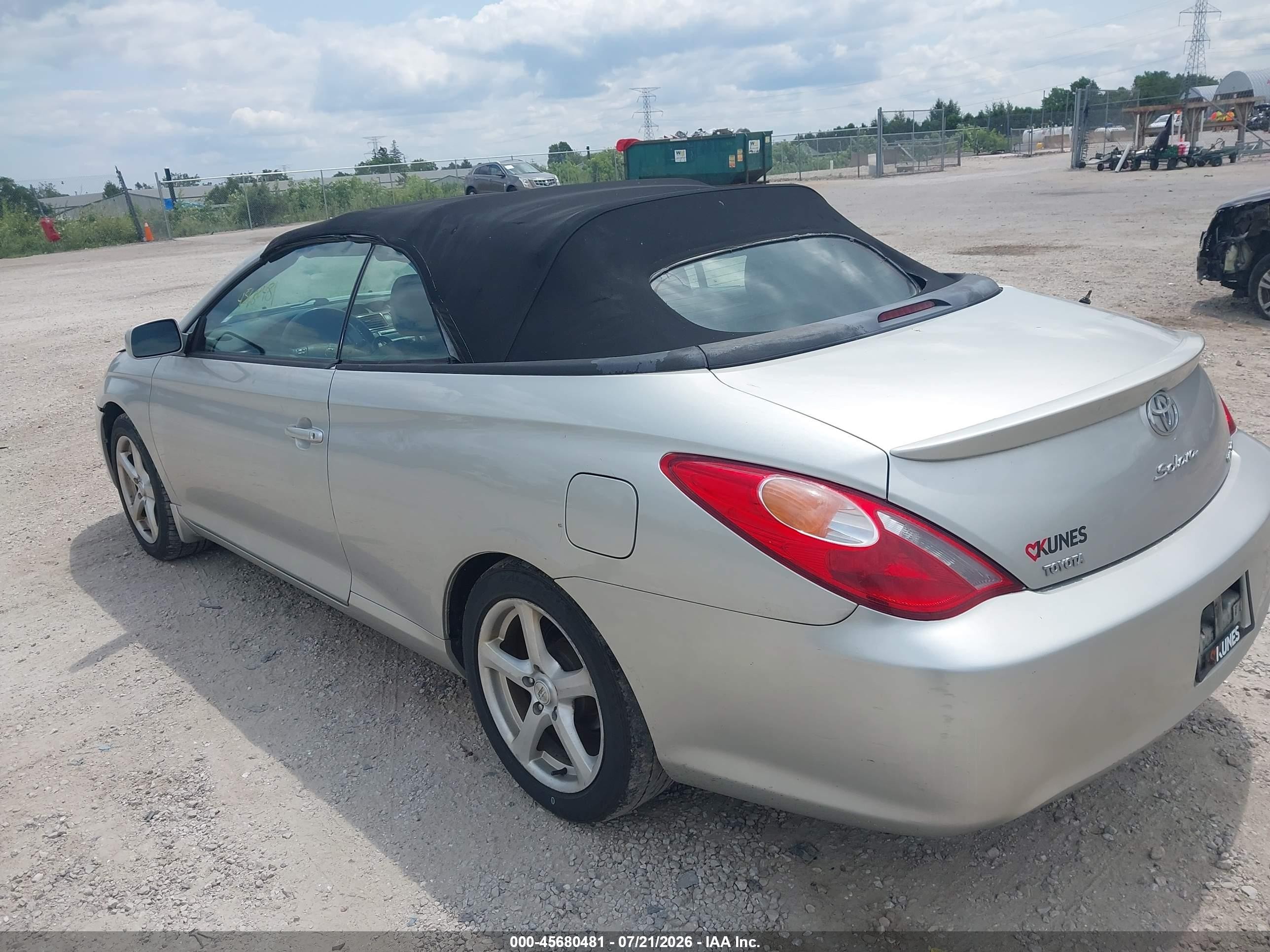 2004 Toyota Camry Solara Se Silver vin: 4T1FA38P44U037234