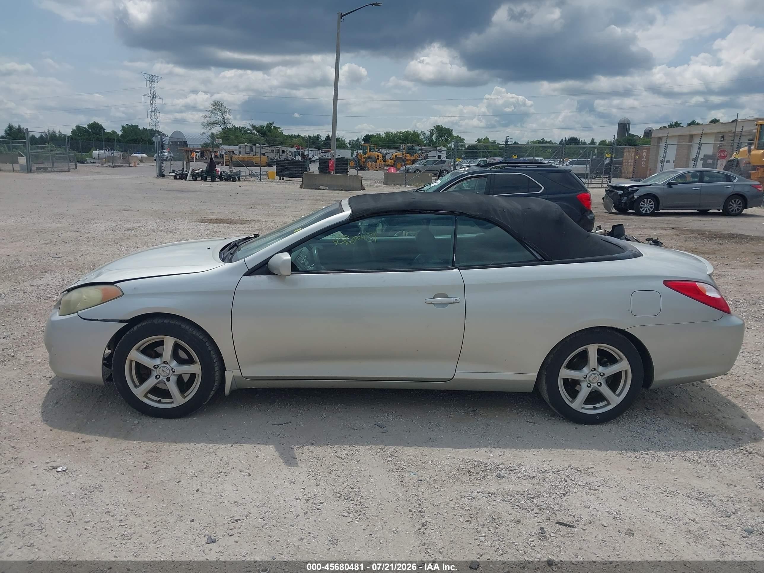 2004 Toyota Camry Solara Se Silver vin: 4T1FA38P44U037234
