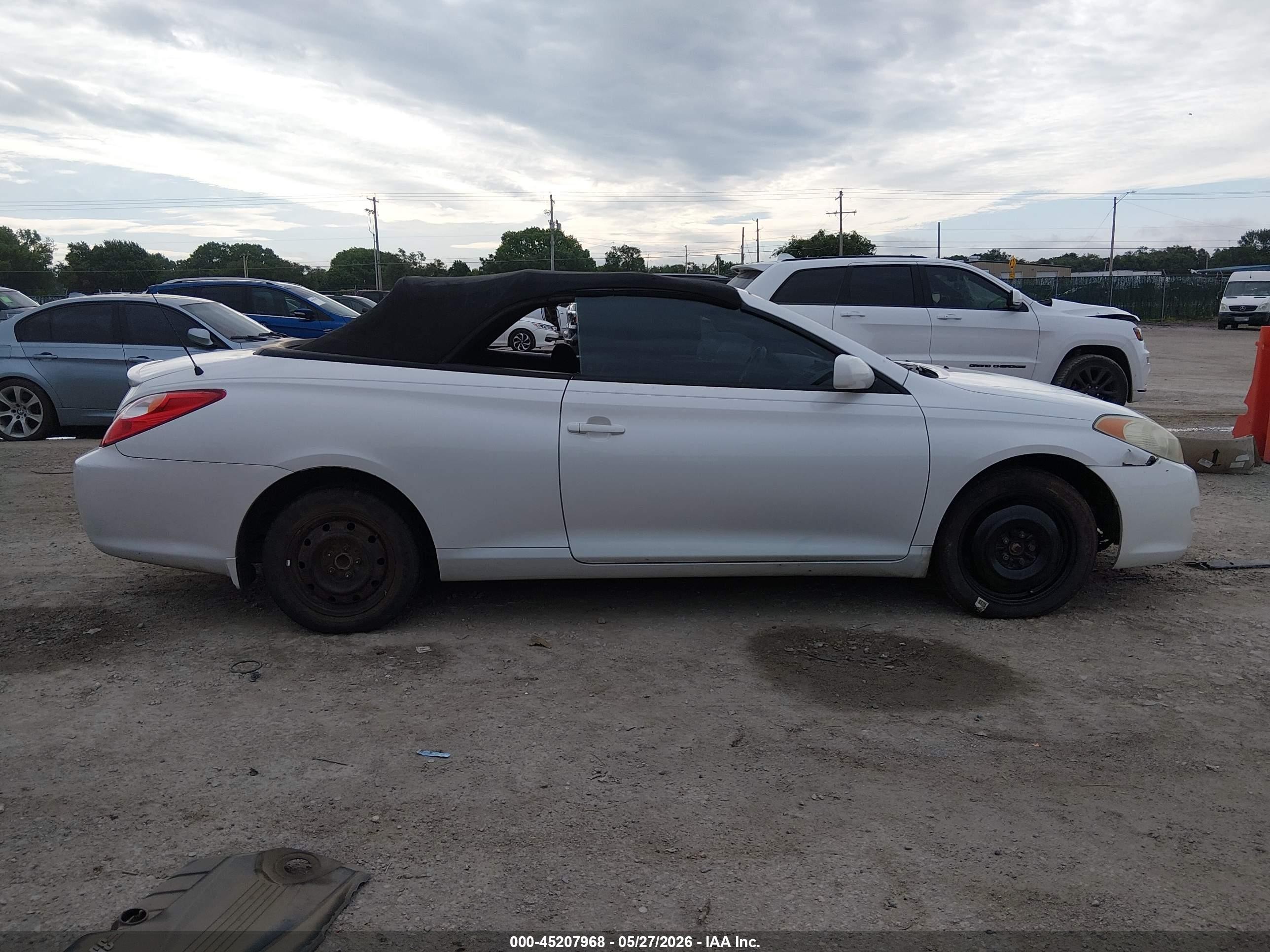 2006 Toyota Camry Solara Se Белый vin: 4T1FA38P46U083911