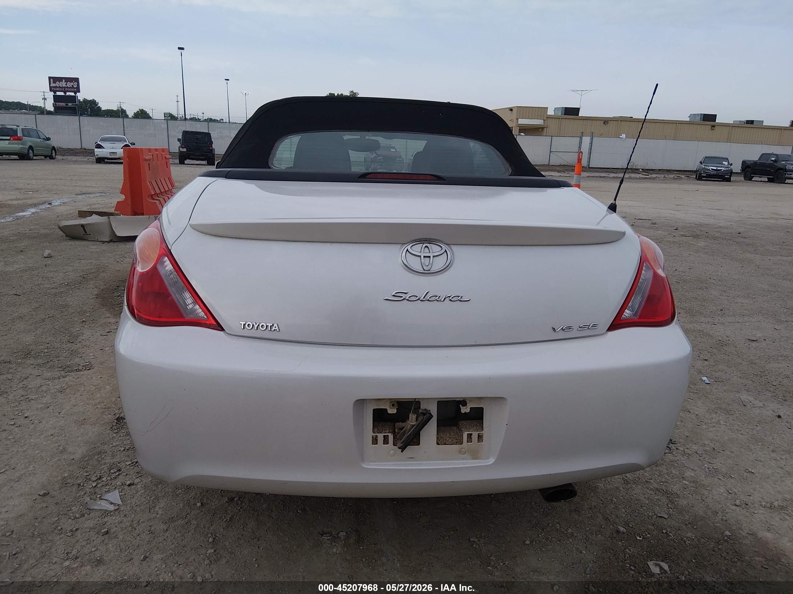 2006 Toyota Camry Solara Se Белый vin: 4T1FA38P46U083911