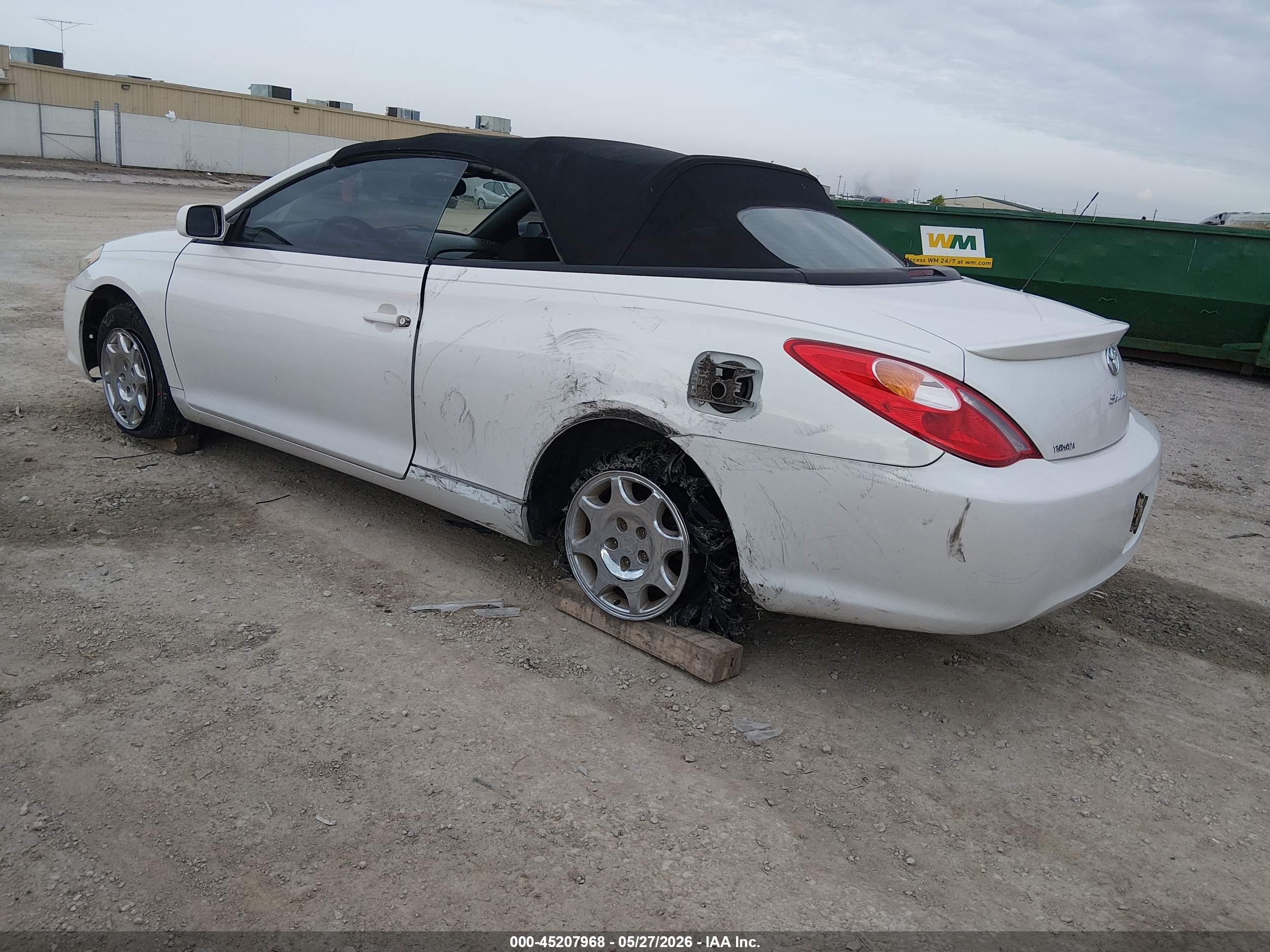 2006 Toyota Camry Solara Se Белый vin: 4T1FA38P46U083911
