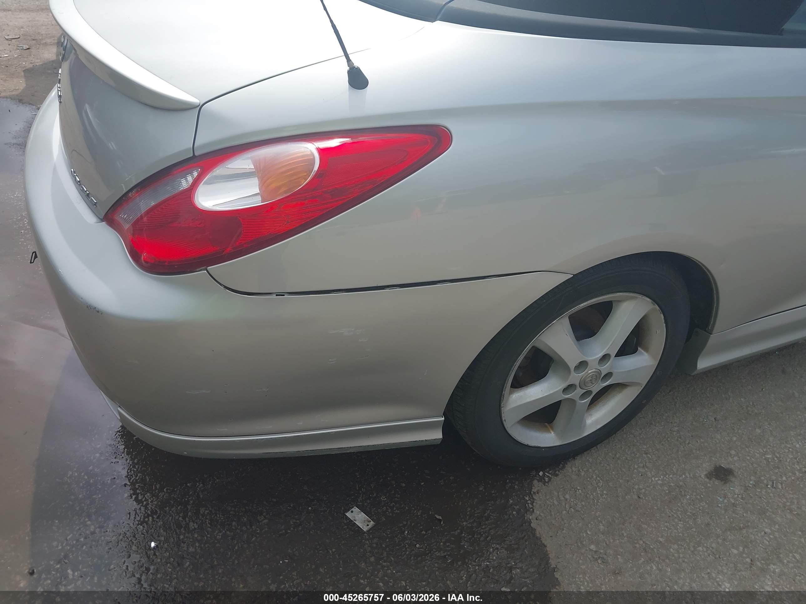 2006 Toyota Camry Solara Sle White vin: 4T1FA38P46U086999