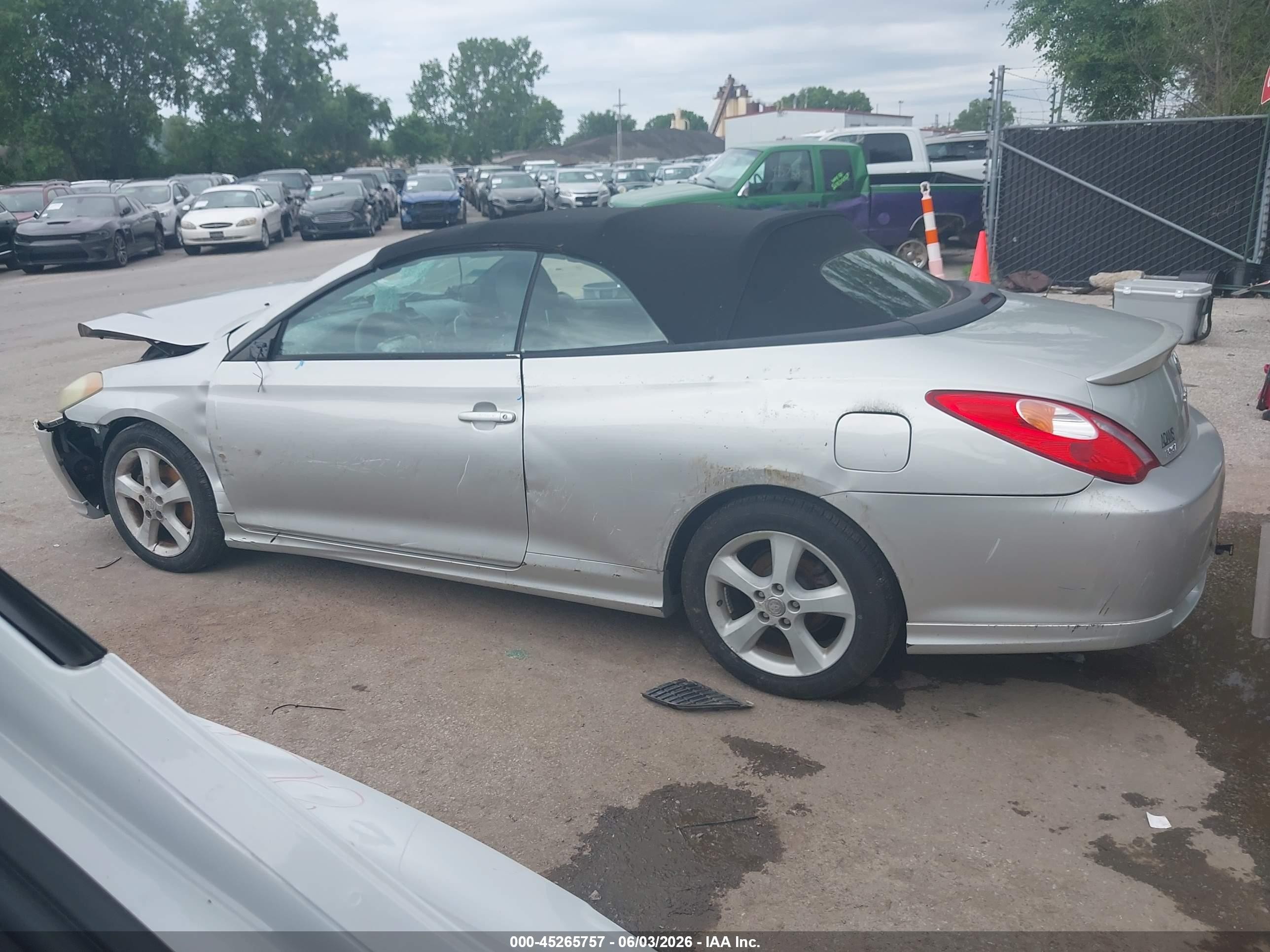 2006 Toyota Camry Solara Sle White vin: 4T1FA38P46U086999