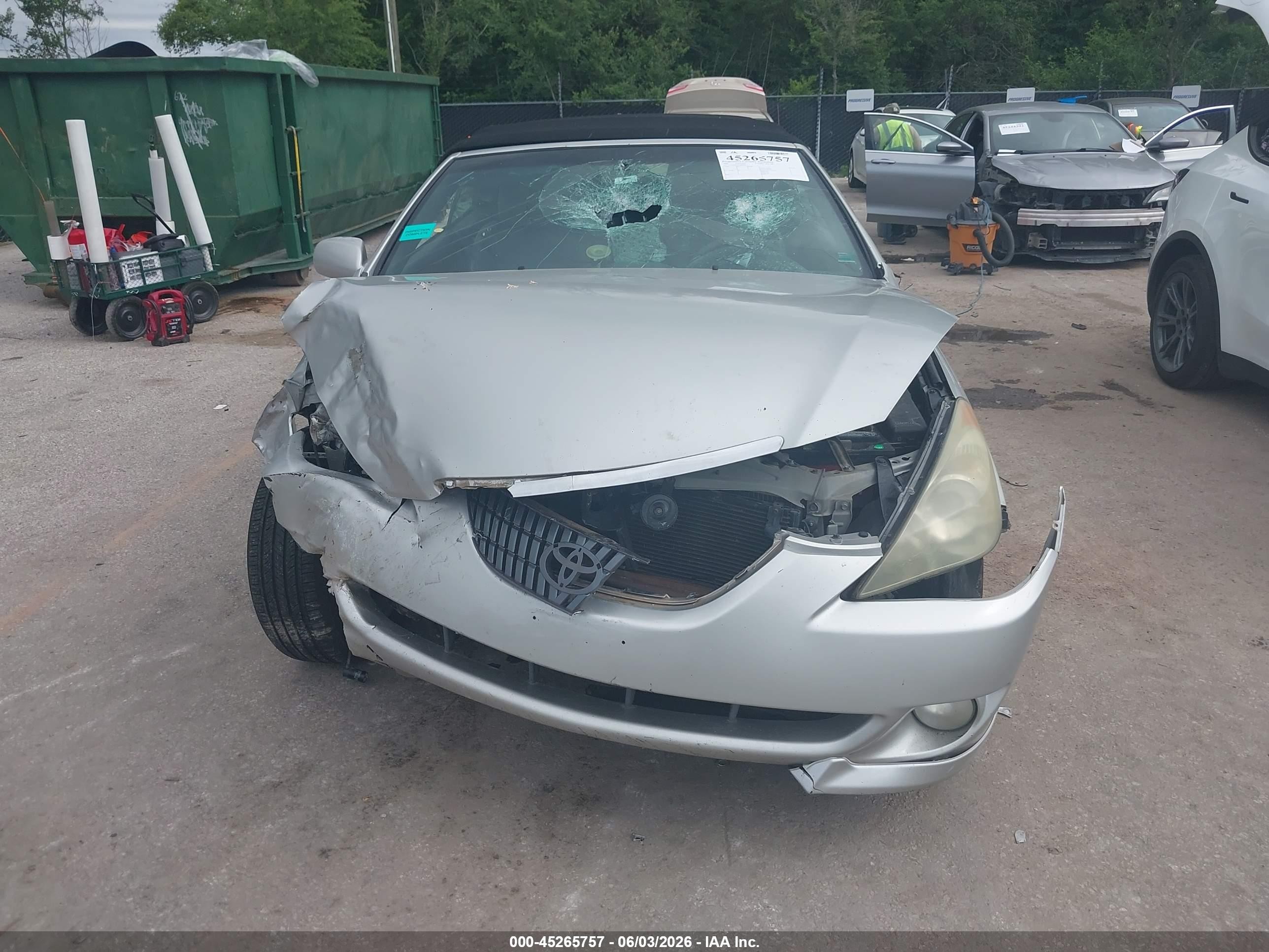 2006 Toyota Camry Solara Sle White vin: 4T1FA38P46U086999