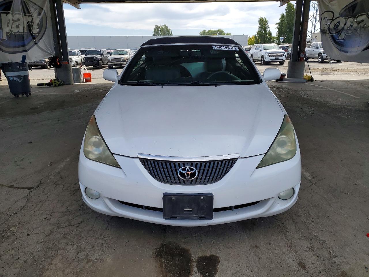 2006 Toyota Camry Solara Sle V6 White vin: 4T1FA38P46U094035
