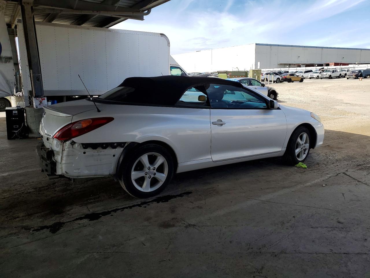 2006 Toyota Camry Solara Sle V6 White vin: 4T1FA38P46U094035