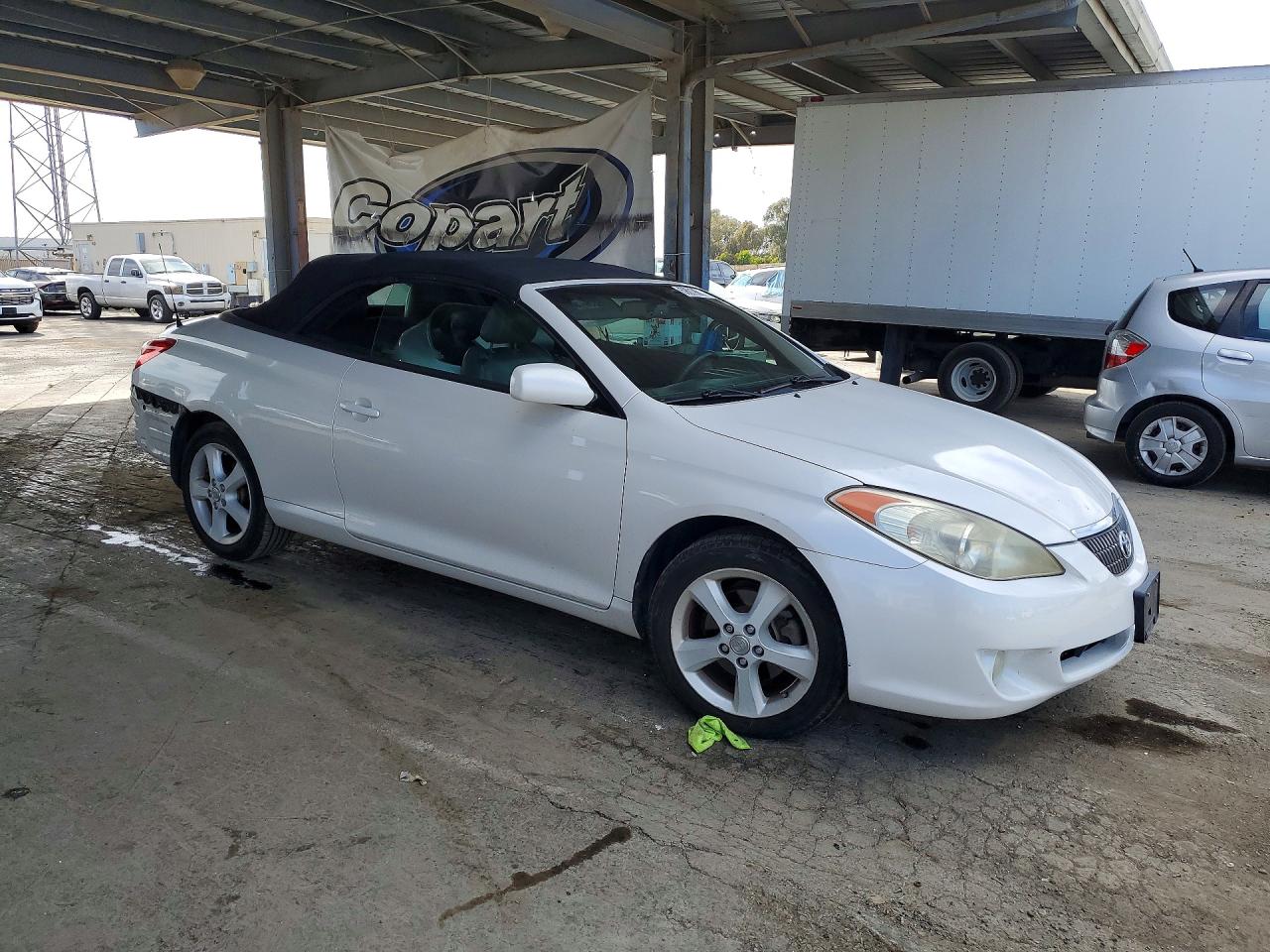2006 Toyota Camry Solara Sle V6 White vin: 4T1FA38P46U094035