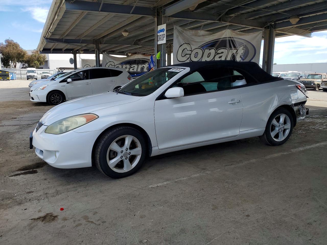 2006 Toyota Camry Solara Sle V6 White vin: 4T1FA38P46U094035