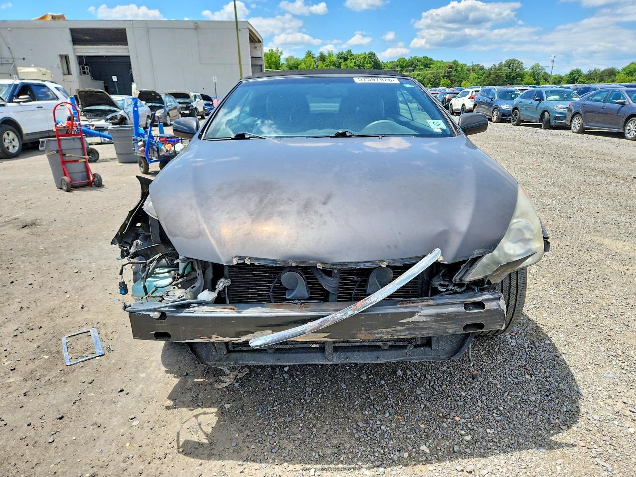 2006 Toyota Camry Solara Sle V6 Серый vin: 4T1FA38P46U096089