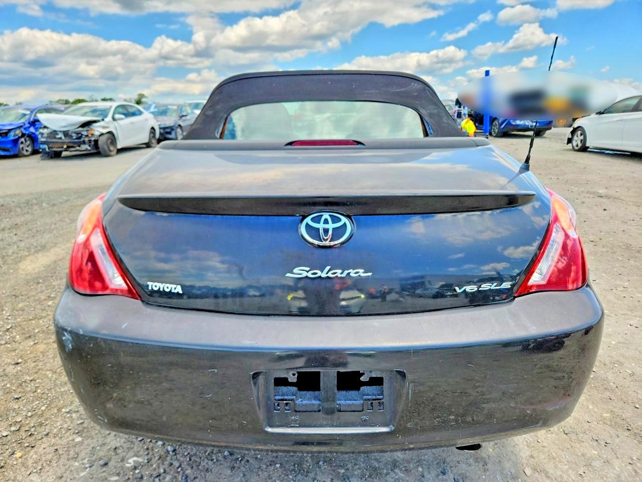 2006 Toyota Camry Solara Sle V6 Серый vin: 4T1FA38P46U096089