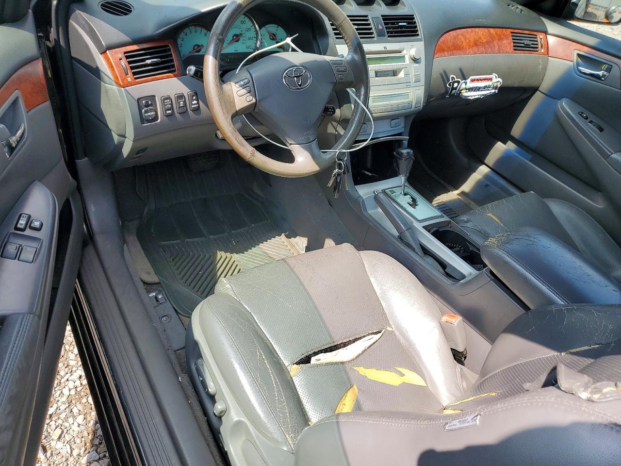 2006 Toyota Camry Solara Sle V6 Black vin: 4T1FA38P46U099221