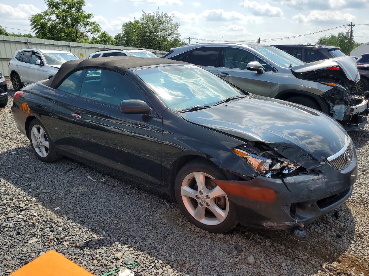 2006 Toyota Camry Solara Sle V6 Black vin: 4T1FA38P46U099221
