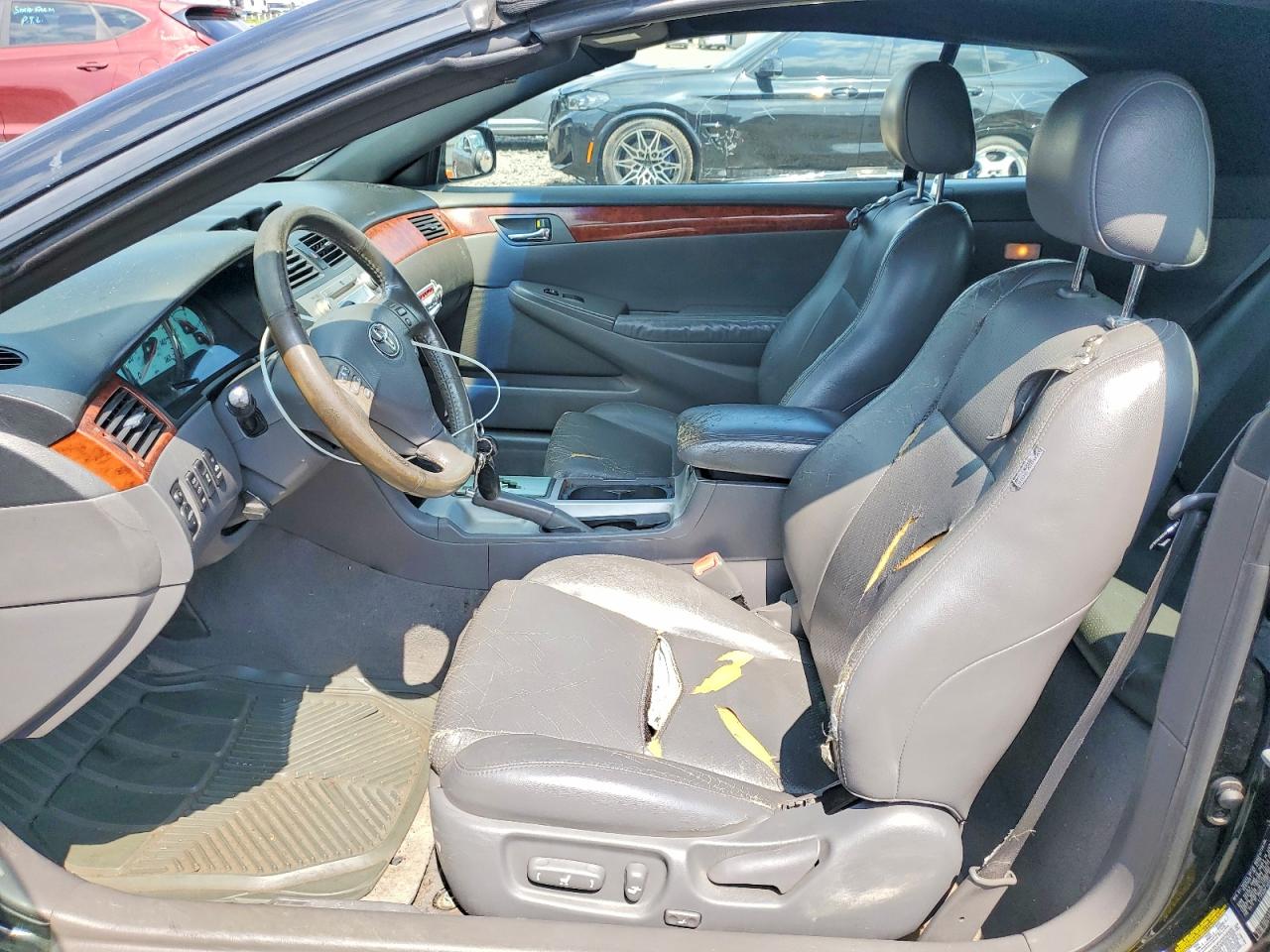 2006 Toyota Camry Solara Sle V6 Black vin: 4T1FA38P46U099221