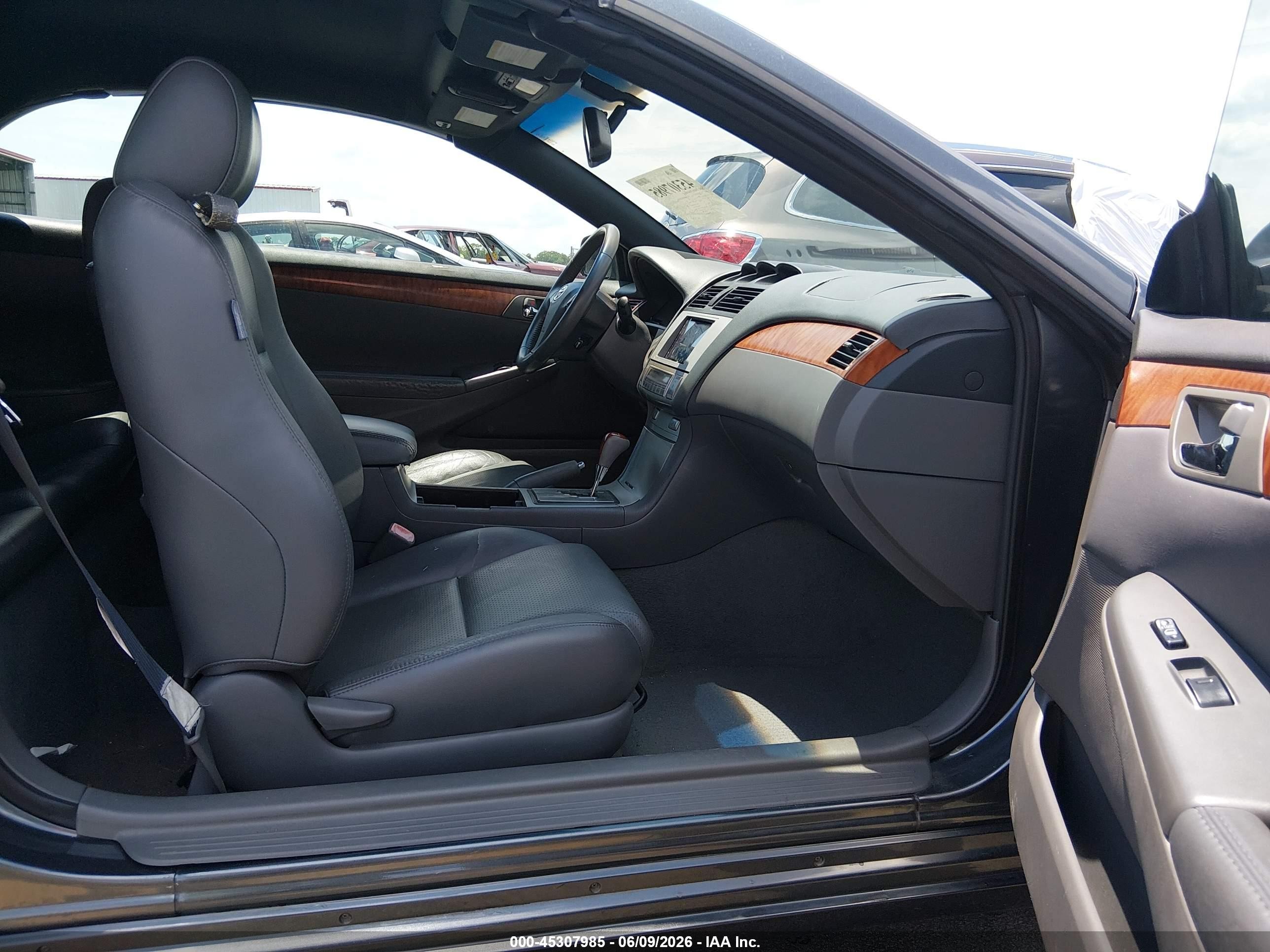 2007 Toyota Camry Solara Sle Серый vin: 4T1FA38P47U111742