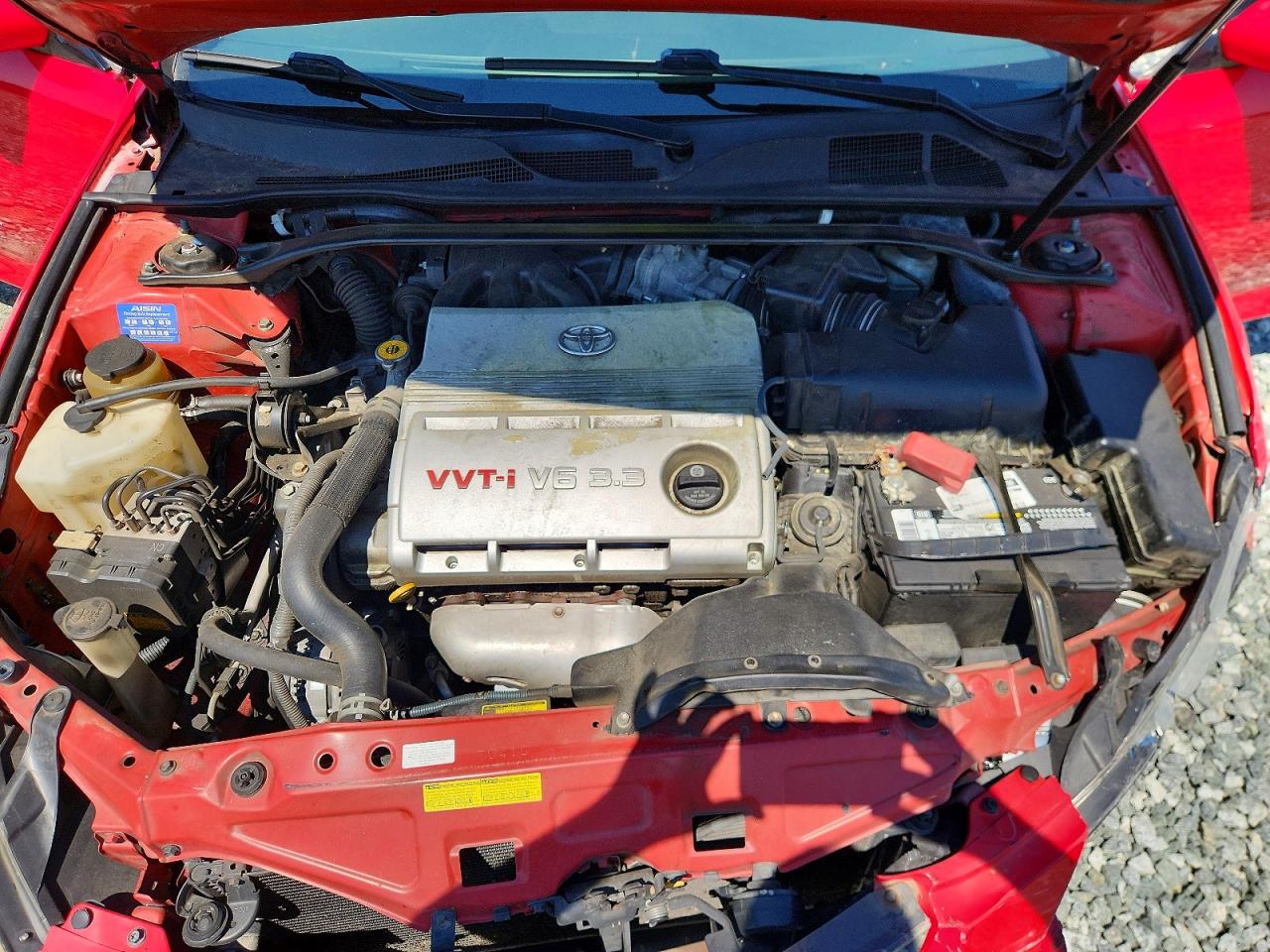 2007 Toyota Camry Solara Sle V6 Red vin: 4T1FA38P47U113068