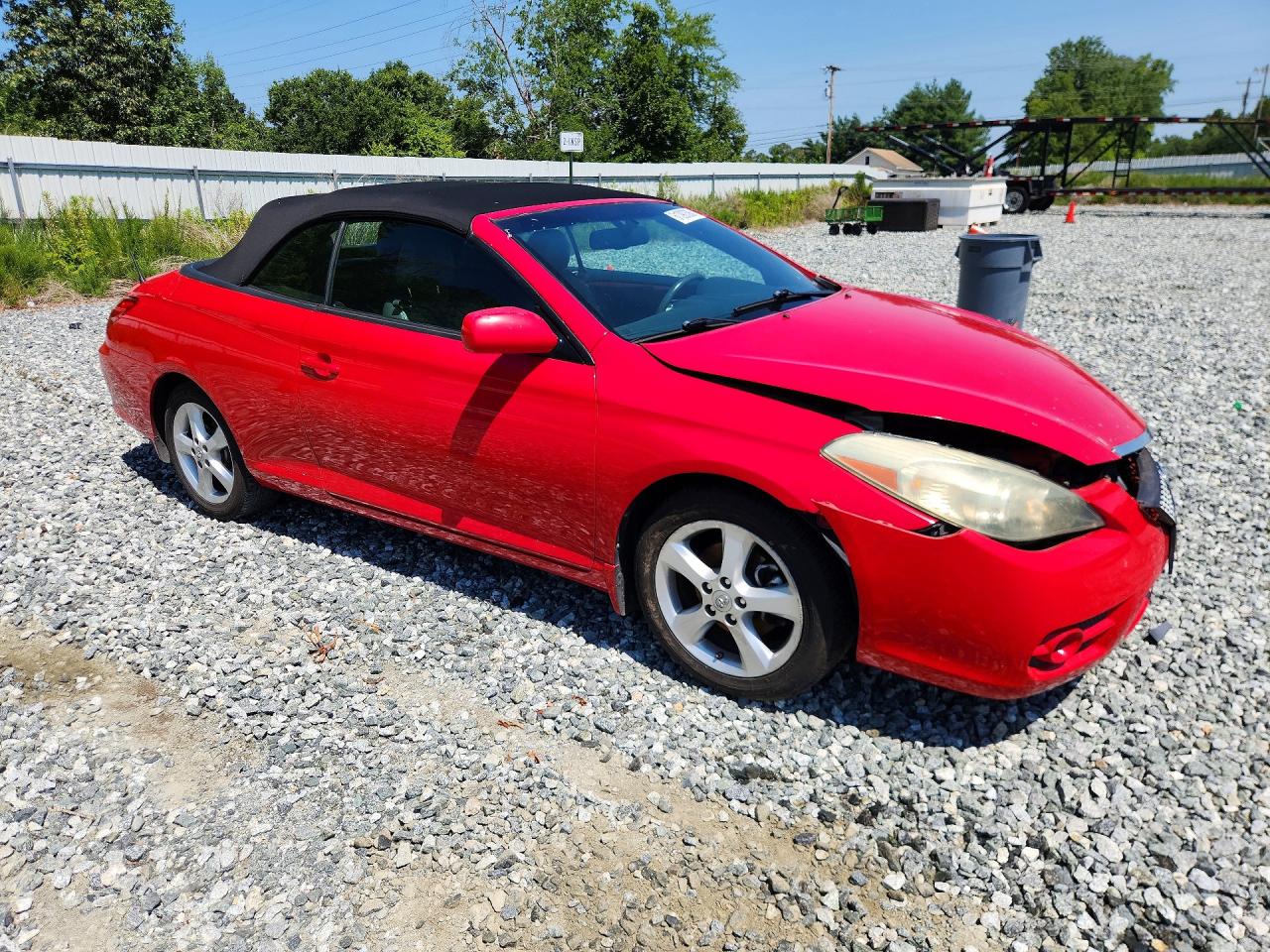 2007 Toyota Camry Solara Sle V6 Red vin: 4T1FA38P47U113068