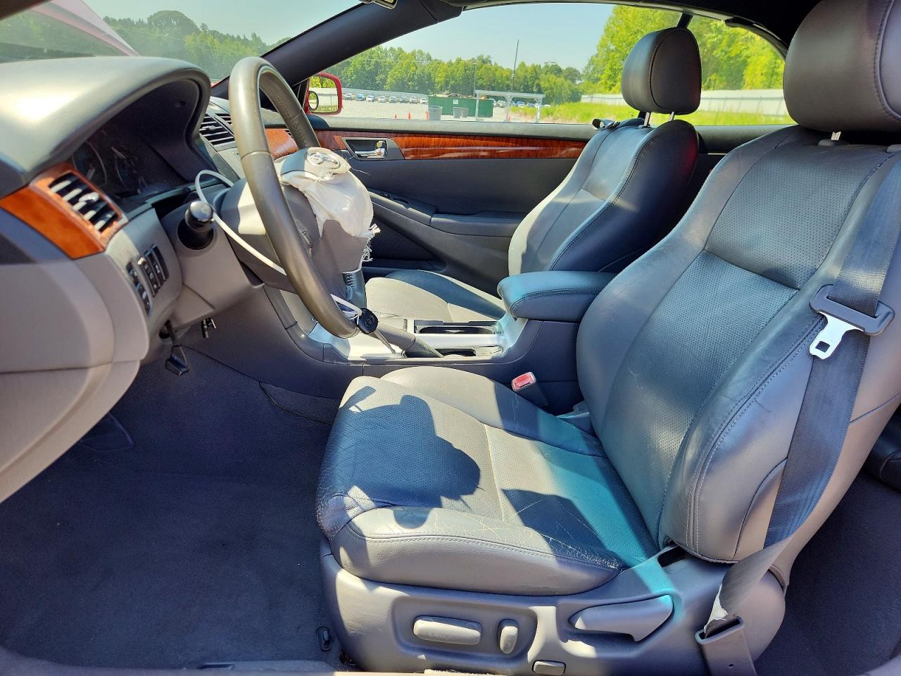 2007 Toyota Camry Solara Sle V6 Red vin: 4T1FA38P47U113068