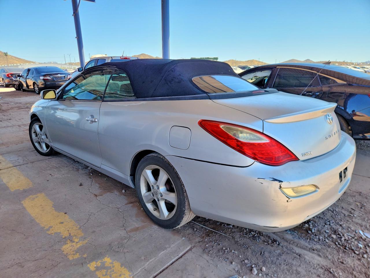 2007 Toyota Camry Solara Sle V6 Silver vin: 4T1FA38P47U119307