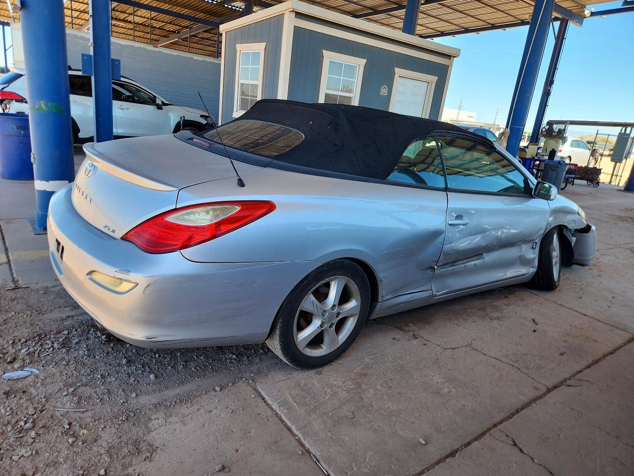 2007 Toyota Camry Solara Sle V6 Silver vin: 4T1FA38P47U119307