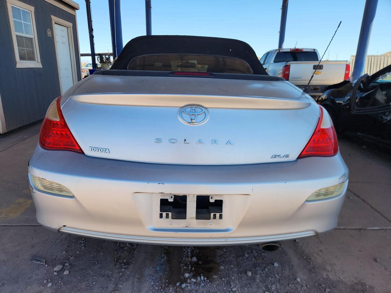 2007 Toyota Camry Solara Sle V6 Silver vin: 4T1FA38P47U119307
