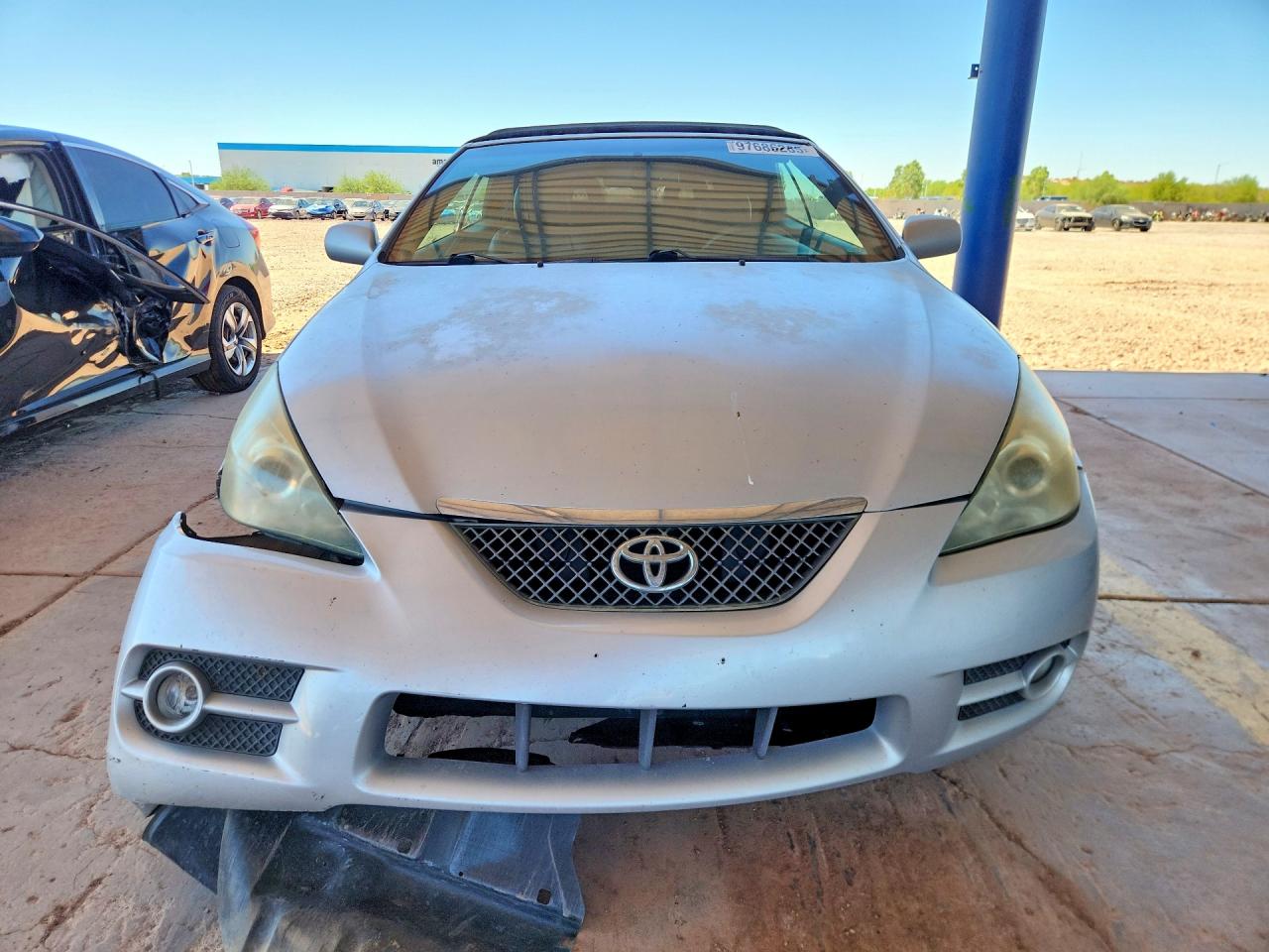 2007 Toyota Camry Solara Sle V6 Silver vin: 4T1FA38P47U119307