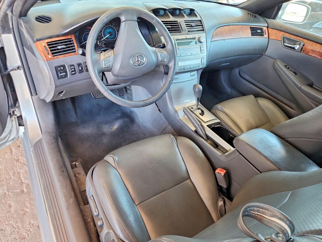 2007 Toyota Camry Solara Sle V6 Silver vin: 4T1FA38P47U119307